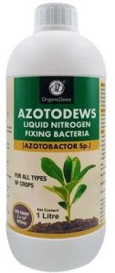 OrganicDews Azotobacter - Nitrogen Fixing Bacteria Bio Inoculum Fertilizer - 1 Litre