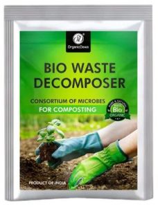 OrganicDews Bio Waste Decomposer, Color : Brown, Form : Powder