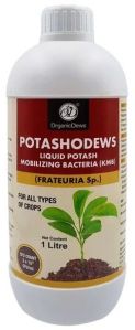 OrganicDews Bio Potash Mobilizing Bacteria KMB Bio Inoculum Fertilizer - 1litre