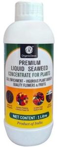 Liquid Seaweed Concentrate Plants Fertilizer - 1 Litre