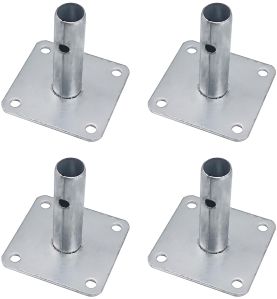 Stainless Steel Polished Base Plates, Color : Grey