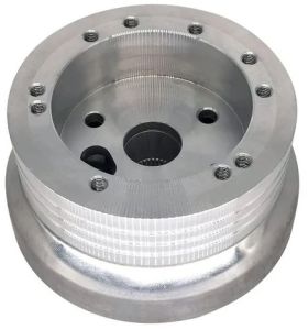 Mild Steel Silver Polished Metal Hub Cover For Automobile