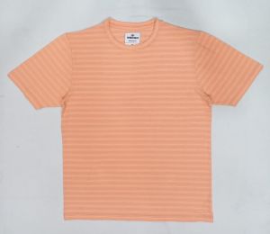 Mens Peach Plain T Shirt All Sizes Casual Wear