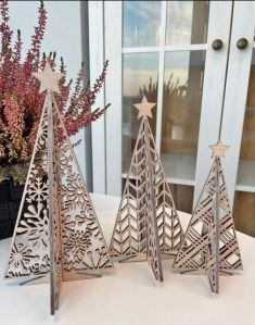 Metal Popular Christmas Tree, Color : Brown For Decoration, Gifting