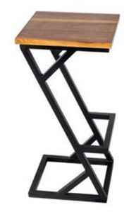 Iron Z Bar Stool Modern 15 X 15 X 30 Inch