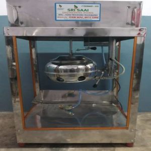 Stainless Steel Electric Popcorn Maker Standard For Commercial Kitchen