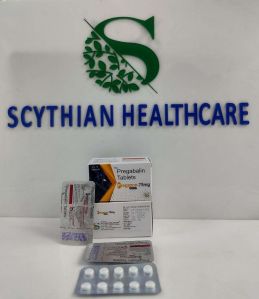 Pregabalin 75MG Tablet, Color : White, Packaging Type : Paper Box