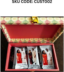 CUST002 Handmade Personalised Photo Chocolate