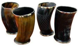 Horn Brass Strip Glass, Color : Black, Brown, Weight : 100-200gm