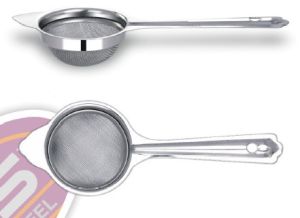 Double Jali Stainless Steel Tea Strainer