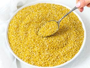 Tata Sampann Natural Yellow Moong Dal, Shape : Granules