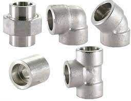 Polished MS Forged Socket Welded Tee, Shape : Round for Industrial Use