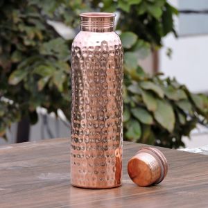 Hammered Copper Bottle, Capacity : 1000 ML, Model Number : CB01