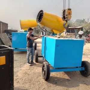 Semi Automatic Electric Anti Smog Gun Machine