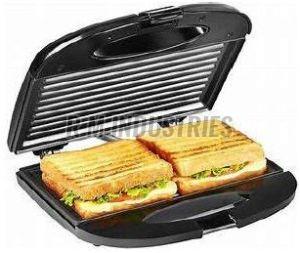 Electric Sandwich Maker, Color : Black