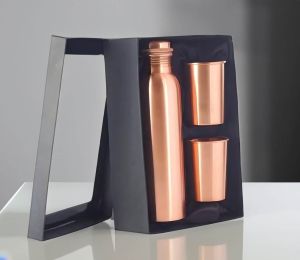 Copper Bottle Gift Set