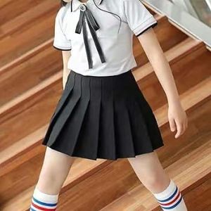 Plain School Uniform Skirt