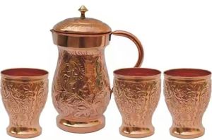 Copper Jug Set