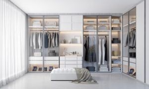 Steel Wardrobe Cabinet for Home Use