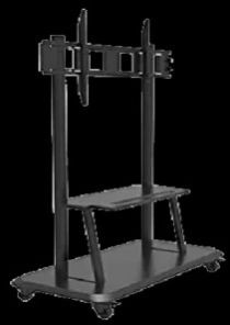 TV Trolley, Color : Black