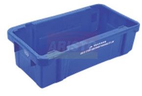 Plastic Dairy Storage Crates, Color : Blue