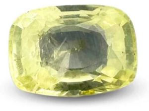 Yellow Sapphire Carat 1.25 Gemstone
