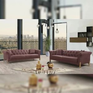 8 Seater Sofa Set: 2 Pieces Living Room Sofa Set