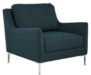 Sofa Chair : Modern Contemporary Accent (Navy)