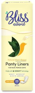 Plant-Based Long Panty Liners (20 Liners)