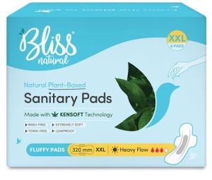 XXL Fluffy Organic Sanitary Pads (6 Pads)