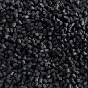 15% Nylon 6 Glass Filled Plastic Granules Black