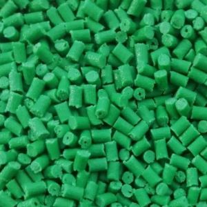 30% Nylon 6 Glass Filled Plastic Granules Green