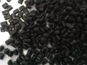 Black Nylon 6 Plain FR Fire Retardant Grades Granules
