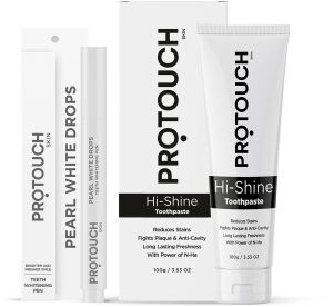 Teeth Whitening Duo | Hi-shine Toothpaste & Pearl White Drops