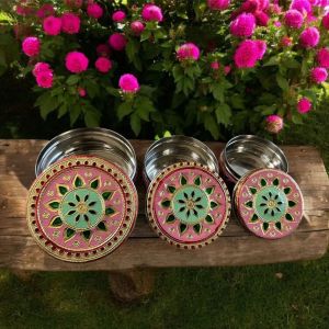 Handcrafted Colorful Meenakari Boxes