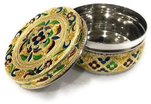 Meenakari Multi Colour Box