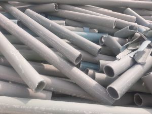 PVC Electric Pipe Scrap, Color : White, Packaging Type : HDPE Bag