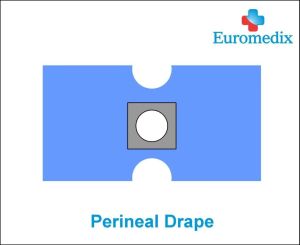 Woven Perineal Drape Sheet, For Hospital