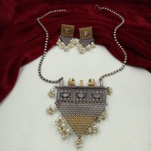 Gold-plated Women Pendent-K-2808, Color : Multi