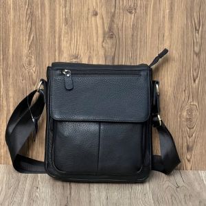 Plain Mens Leather Side Bag 08 Custom, Weight : 400-600 Gm