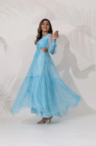 Himalayan Poppy Ladies maxi-dress