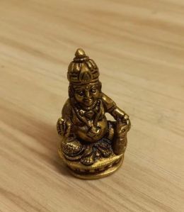 Polished Brass Kuber Statue, Color : Golden, Packaging Type : Box