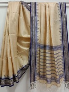 Handloom Vidarbha Tussar Silk Saree