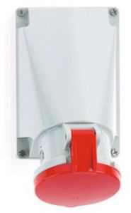 Socket Outlet (IP-44): 63 AMP 4 Pin