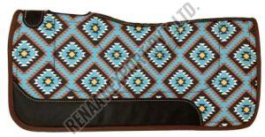 Leather SPAD002 Horse Saddle Pad, Color : Multi Color Standard