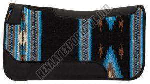 Leather SPAD009 Horse Saddle Pad, Color : Multi Color Standard