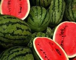 Polished Raw Watermelons