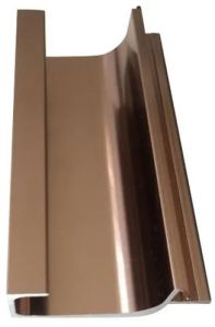 78mm Rose Gold G Handle Aluminium Kitchen Profile