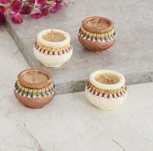 Decorative Matka Candle