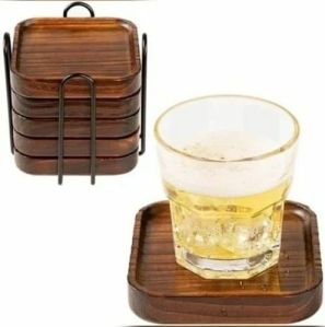 Square Wooden Coasters